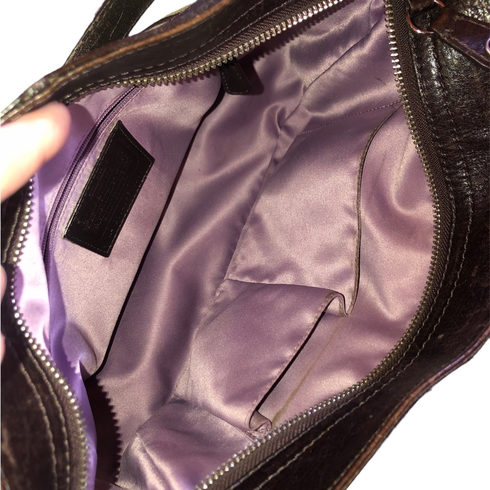 Coach Zoe Hobo Bag Purse 14708 - Picture 5 of 8